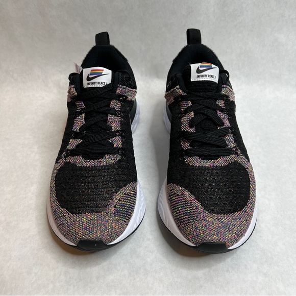 NIKE BETRUE React Infinity Run Flyknit 2 Be True - DD6790-001 - Sz M5.5/W7 - Picture 4 of 16